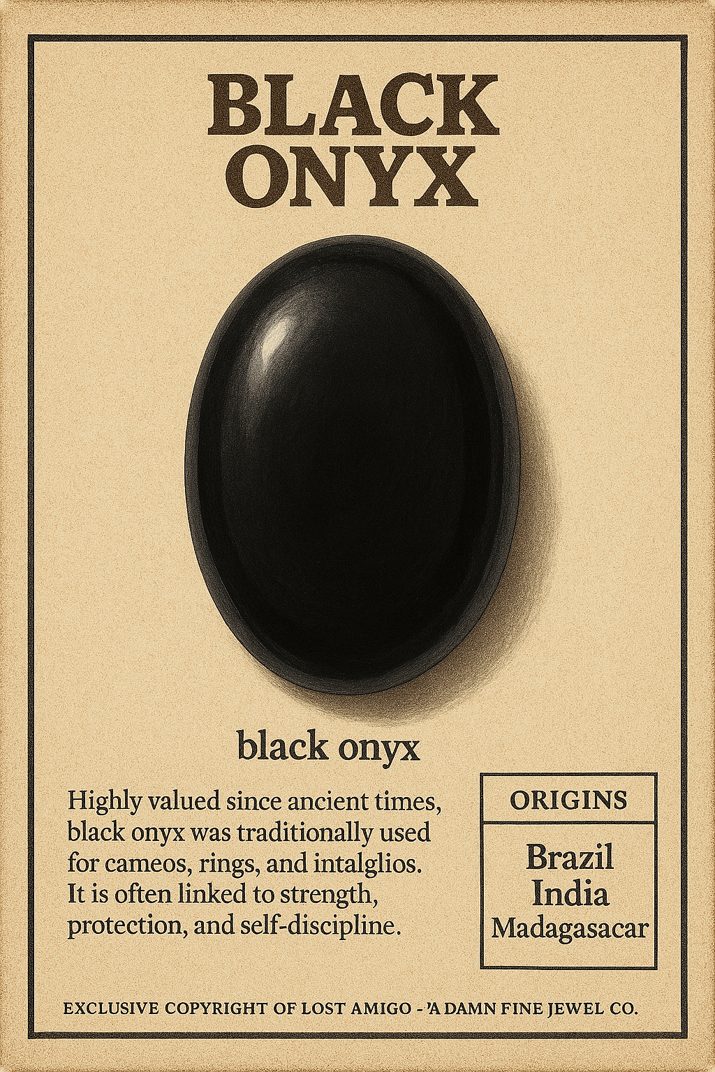 Solid Luck - Black Onyx